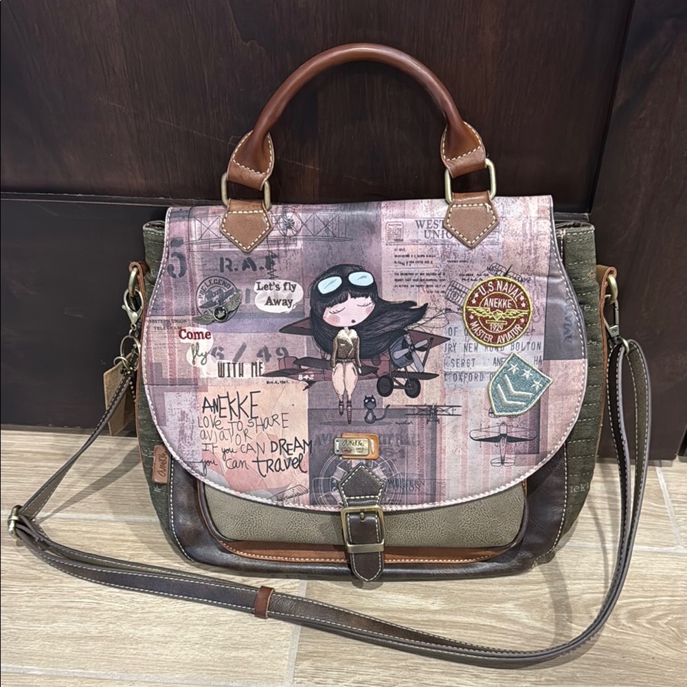 ANEKKE crossbody bag, Aviator series, super cute